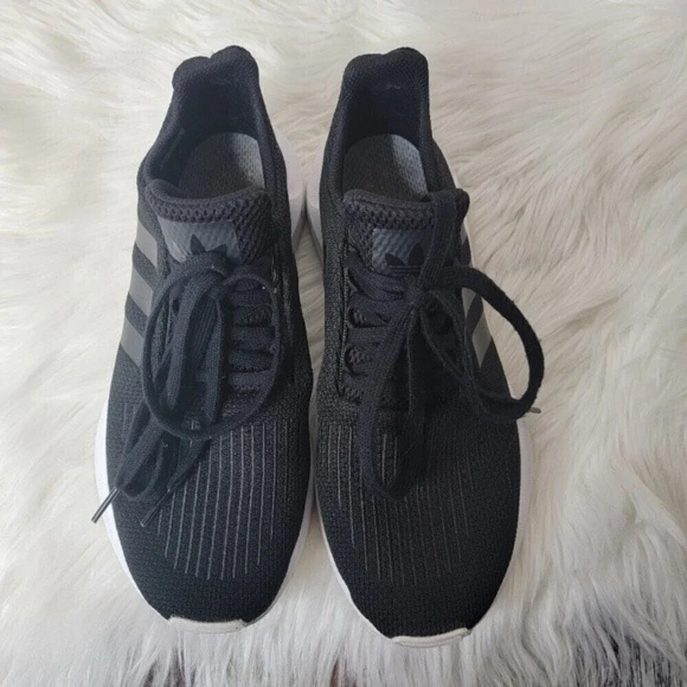 Adidas Swift Run Rf Core Black And Grey Shoes Men… - image 1